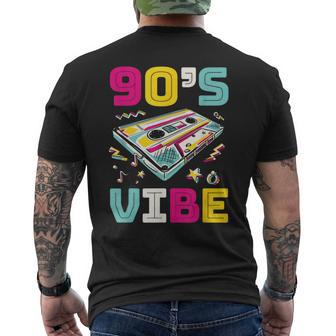 Retro 90S Vibes Take Me Back To The 90S Made Me Vintage 90S Vintage Designs Funny Gifts Mens Back Print T-shirt | Mazezy