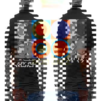 Retro Acid Jazz Men's T-shirt Back Print | Mazezy