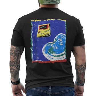 Retro Vintage 90S Earth Day Funny Game Boys 90S Vintage Designs Funny Gifts Mens Back Print T-shirt | Mazezy