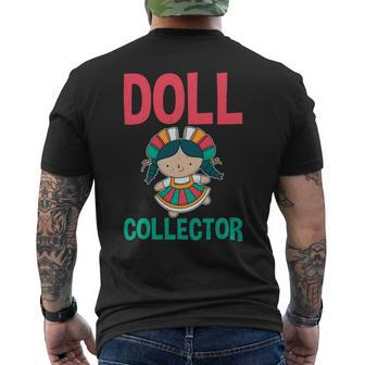 Retro Vintage Doll Collector Dolls Collecting Lover Graphic 1 Mens Back Print T-shirt - Monsterry UK