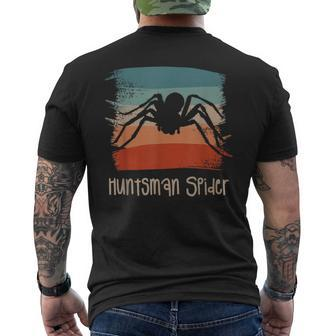 Retro Vintage Huntsman Spider Spiders Men's T-shirt Back Print | Mazezy