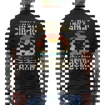 Retro Vintage Silhouette Shiba Inu Dog Halloween Costume 70S 70S Vintage Designs Funny Gifts Mens Back Print T-shirt | Mazezy