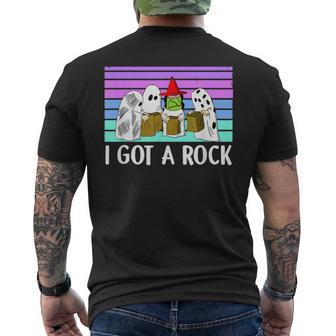 I Got A Rock Halloween Ghost Men's T-shirt Back Print