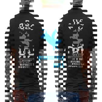 Rodeo Dad - Like A Regular Dad But More Incredibull Mens Back Print T-shirt - Thegiftio