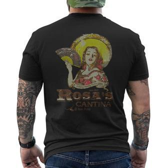 Rosas Cantina - El Paso Texas Mens Back Print T-shirt | Mazezy