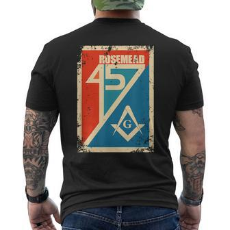 Rosemead 457 By Kuyang Freemason Men's T-shirt Back Print | Mazezy