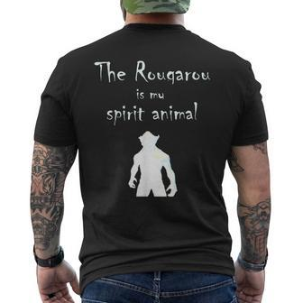 Rougarou Louisiana Swamp Monster Werewolf Men's T-shirt Back Print | Mazezy