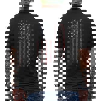 Ruger Family Us Usa American Flag Men's T-shirt Back Print - Monsterry