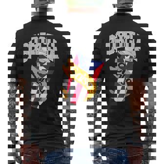 Salsa De Puerto Rico Graphic I Love Salsa Boricua Timbales Men's T-shirt Back Print | Mazezy