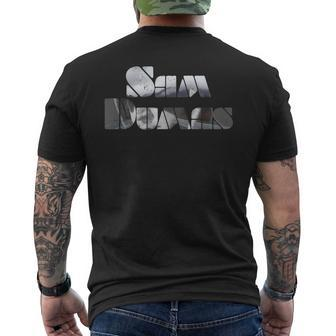 Sam Dumas The Only Road Ive Known Cover Name Men's Back Print T-shirt | Mazezy
