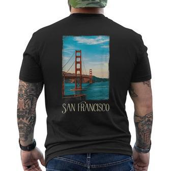 San Francisco San Francisco City California California Gifts And Merchandise Funny Gifts Mens Back Print T-shirt | Mazezy