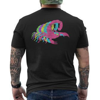Scorpion 80S Colors 1980S Men's T-shirt Back Print | Mazezy