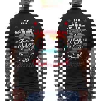 Selina Name Its A Selina Thing Mens Back Print T-shirt | Mazezy