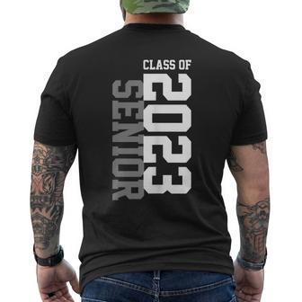 Senior 2023 Senior 23 Senior Class Of 2023 Graduation Done Mens Back Print T-shirt | Mazezy