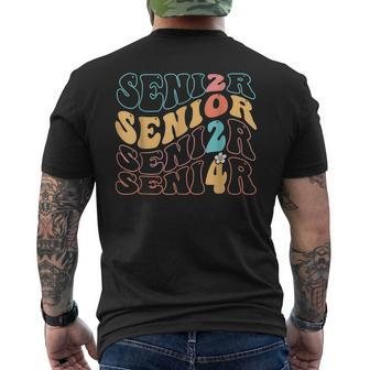 Senior 24 Graduation Class Of 2024 Cute Senior 2024 Mens Back Print T-shirt - Monsterry AU