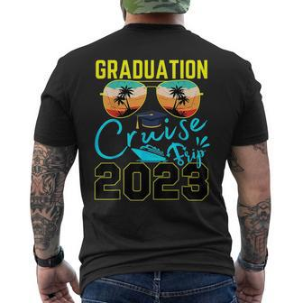 Senior Graduation Cruise Trip 2023 Ship Cruise Grad Trip Mens Back Print T-shirt - Thegiftio UK