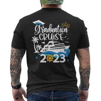 Senior Graduation Trip Cruise 2023 Aw Ship Party Cruise Mens Back Print T-shirt - Seseable