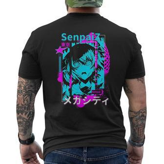 Senpai Streetwear Mens Back Print T-shirt | Mazezy