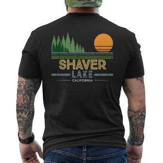 Shaver Lake Men's T-shirt Back Print | Mazezy