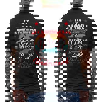 Shawna Name Its A Shawna Thing Mens Back Print T-shirt | Mazezy