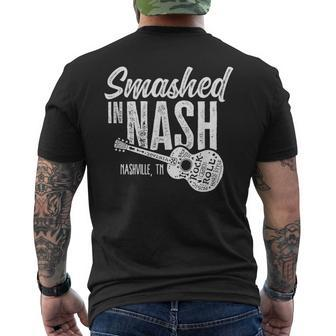 Smashed In Nash Drinking Party Men's T-shirt Back Print | Mazezy