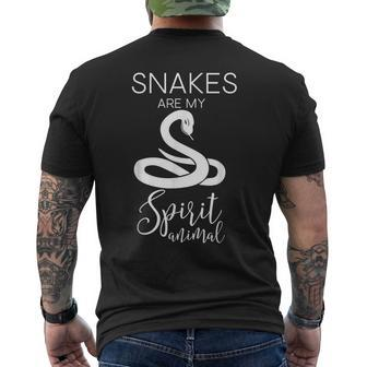 Snake Reptile Spirit Animal J000479 Men's T-shirt Back Print | Mazezy