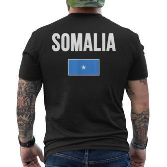 Somalia Somalian Flag Somali Men's T-shirt Back Print | Mazezy UK