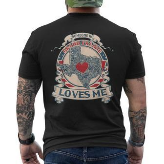 Someone In Grand Prairie Loves Me Texas Grand Prairie Men's T-shirt Back Print | Mazezy