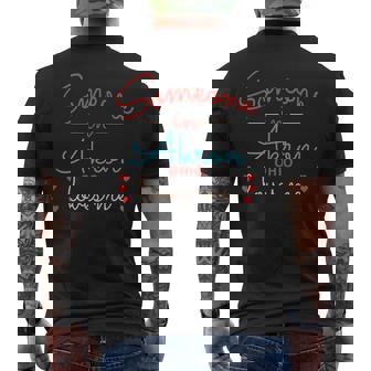 Someone In Akron Ohio Loves Me Mens Back Print T-shirt | Mazezy