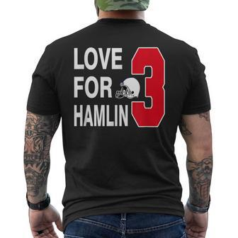 Get Well Soon Love For Hamlin Mens Back Print T-shirt - Seseable