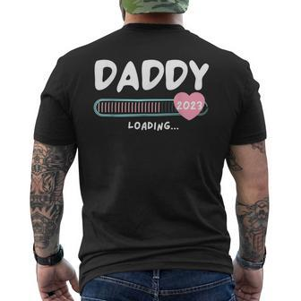 Soon To Be Daddy 2023 Loading In Progress Funny Family Mens Back Print T-shirt - Seseable