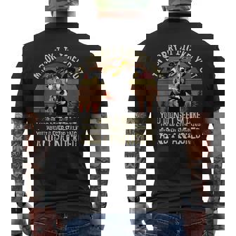 Im Sorry I Licked You Cow Licked Everyone Men's Back Print T-shirt | Mazezy