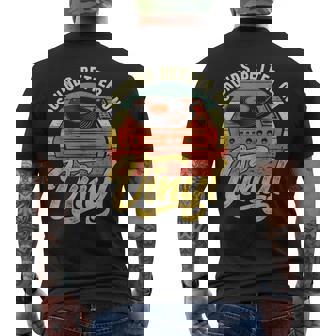 Sounds Better On Vinyl - Music Lover Disc Records Collector Mens Back Print T-shirt | Seseable FR