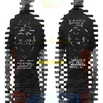 Spina Bifida Awareness - There Is More To My Story Mens Back Print T-shirt - Thegiftio