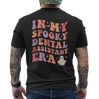 In My Spooky Dental Assistant Era Halloween Men's T-shirt Back Print - Monsterry AU