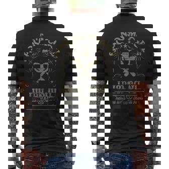 Spoons Mcgee Mens Back Print T-shirt | Mazezy