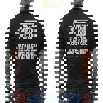 Square Root Of 2601 Fun 51 Birthday Gift 51 Years Old Mens Back Print T-shirt | Mazezy