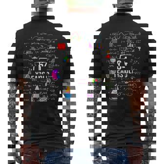 Square Root Of 64 8Th Birthday 8 Year Old Gifts Math Bday Math Funny Gifts Mens Back Print T-shirt | Mazezy
