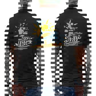 Stay Classy San Diego T Men's T-shirt Back Print | Mazezy