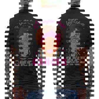 Stronger Than Breast Cancer Pink Ribbon Breast Cancer Men's T-shirt Back Print | Mazezy