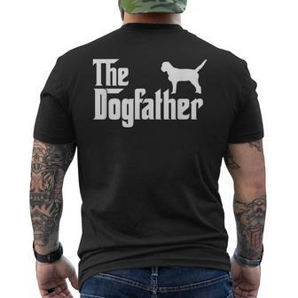 Styrian Coarse Haired Hound Dogfather Dog Dad Men's T-shirt Back Print | Mazezy