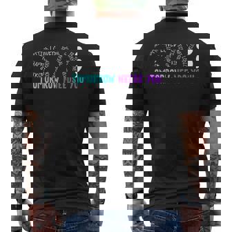 Suicide Prevention Stay Tomorrow Needs You Mental Health Men's T-shirt Back Print - Seseable