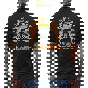 Summer Last Day Of School 2023 Groovy Retro First Grade Men's T-shirt Back Print - Thegiftio UK