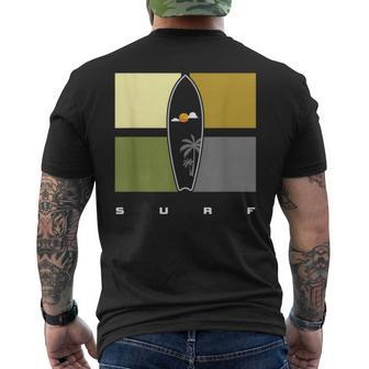 Surfing Apparel - Surfer Surf Mens Back Print T-shirt - Seseable