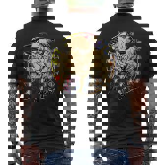 Taurus Zodiac Sign Birthday April To May Men's Back Print T-shirt | Mazezy