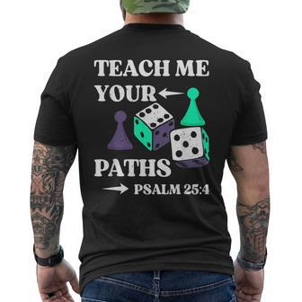 Teach Me Your Paths Vbs Vacation Vacation Funny Gifts Mens Back Print T-shirt | Mazezy