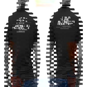 Team Arnett Proud Family Surname Last Name Men's T-shirt Back Print | Mazezy