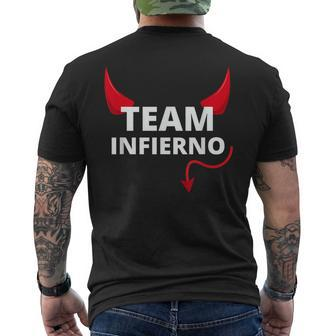 Team Infierno Mens Back Print T-shirt - Monsterry CA