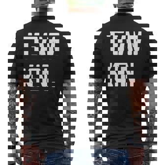 Team Ken Men's T-shirt Back Print - Thegiftio