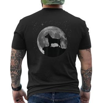 Teddy Roosevelt Terrier Dog Clothes Men's T-shirt Back Print | Mazezy